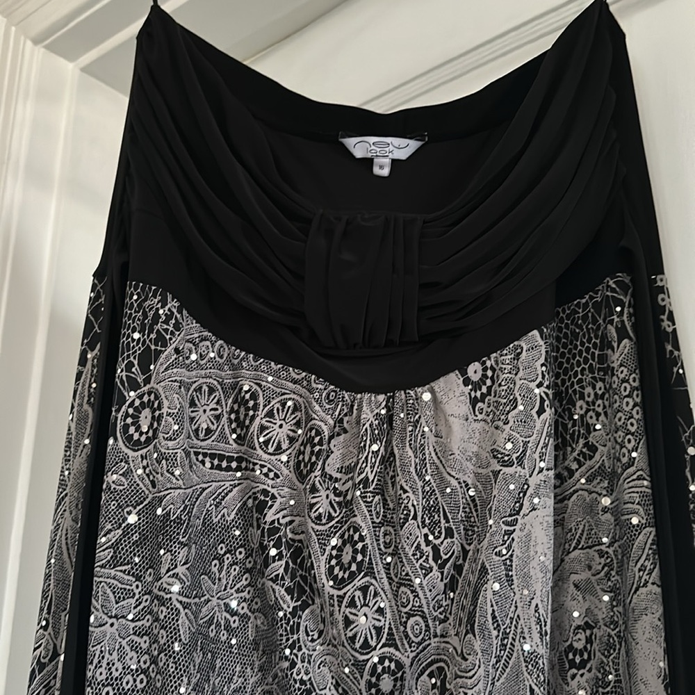 EUC Strapless Dress - Picture 2 of 3